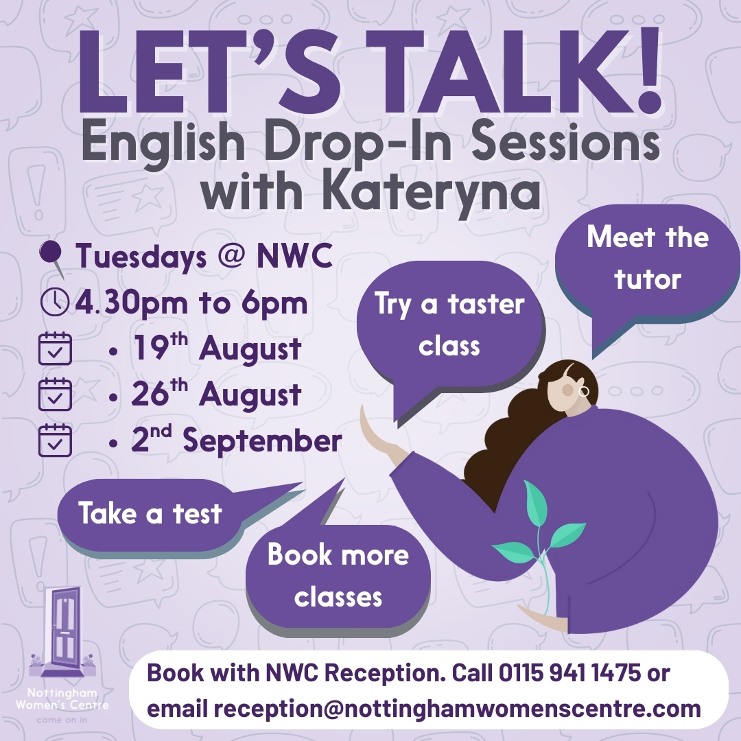 LET’S TALK! English Drop-In Sessions